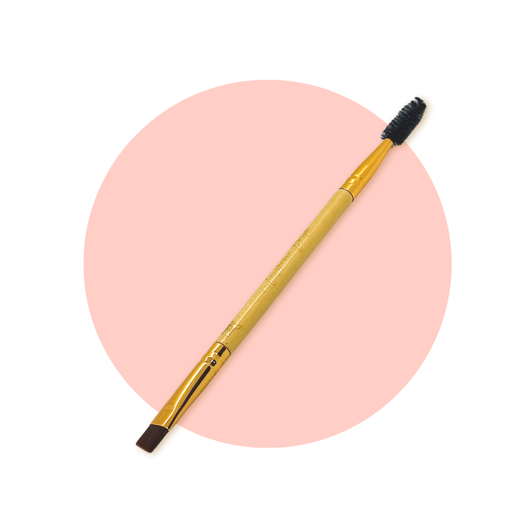 DUO ENDED EYEBROW BRUSH