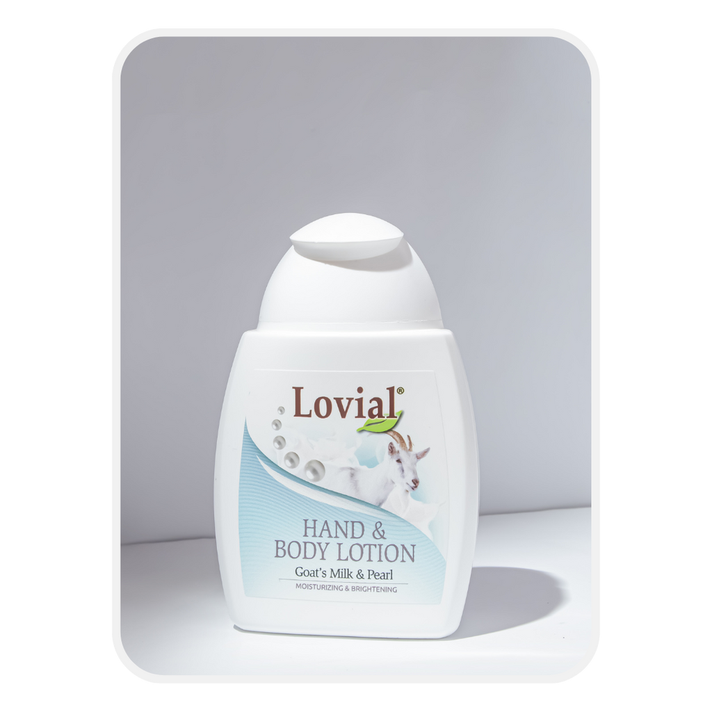 LOVIAL GOAT’S MILK & PEARL Hand & Body Lotion