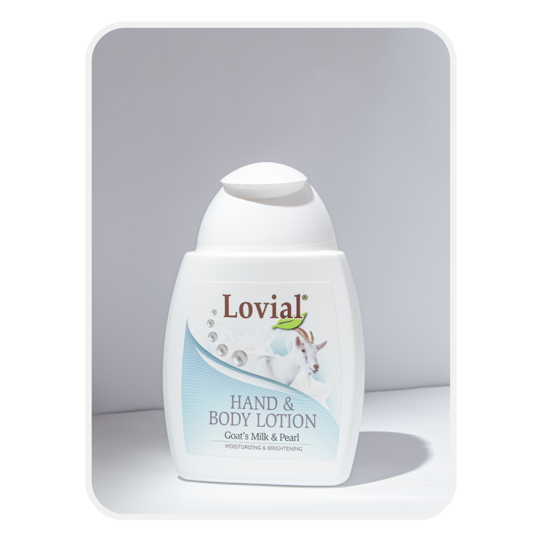 LOVIAL GOAT’S MILK & PEARL Hand & Body Lotion